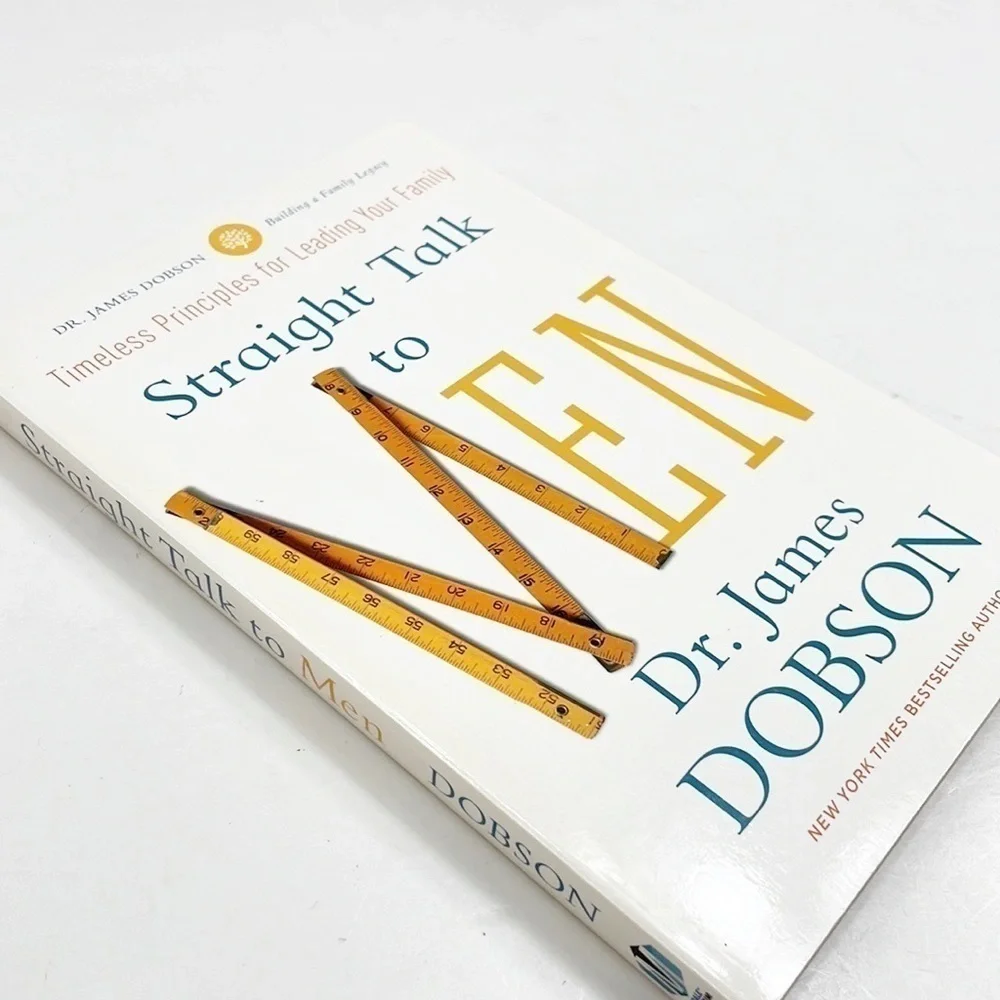 Straight Talk to Men by Dr. James Dobson paperback book